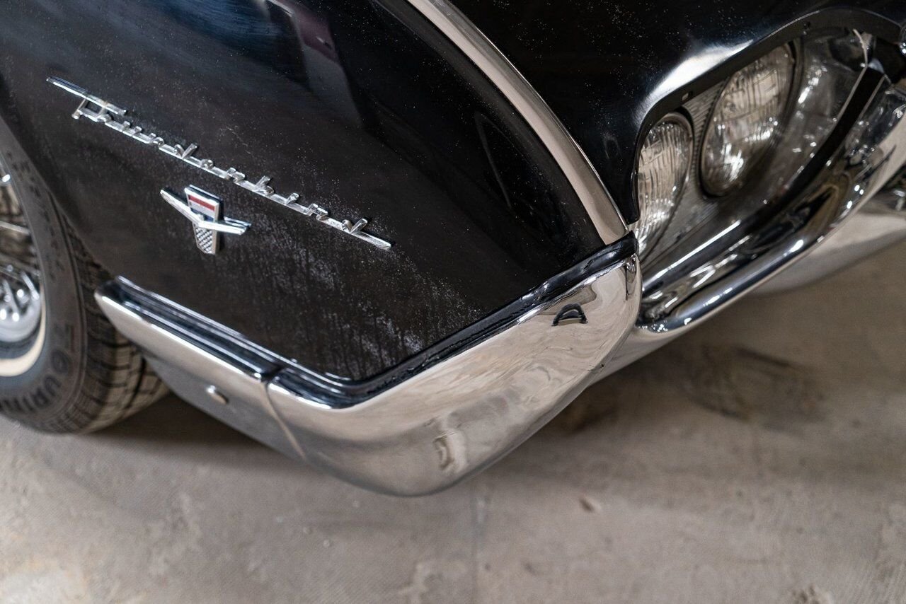 Ford Thunderbird **PRICE IN USD** Roadster project car Extremely rare 1962 Noir Montréal - photo #53