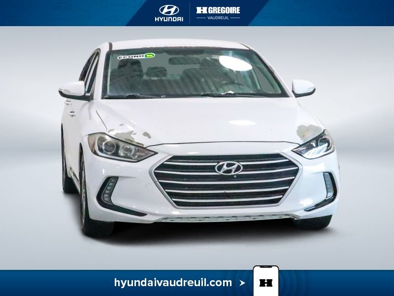 Hyundai Elantra GL CARPLAY BANCS CHAUFFANTS 2018 Blanc