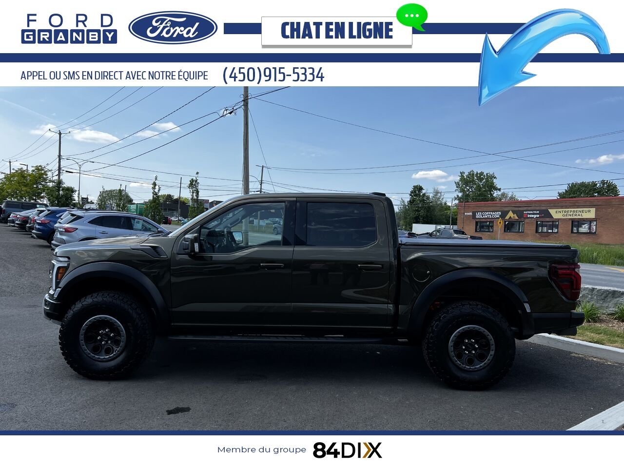 2025 Ford F-150 RAPTOR 37 802A Green Granby - photo #5