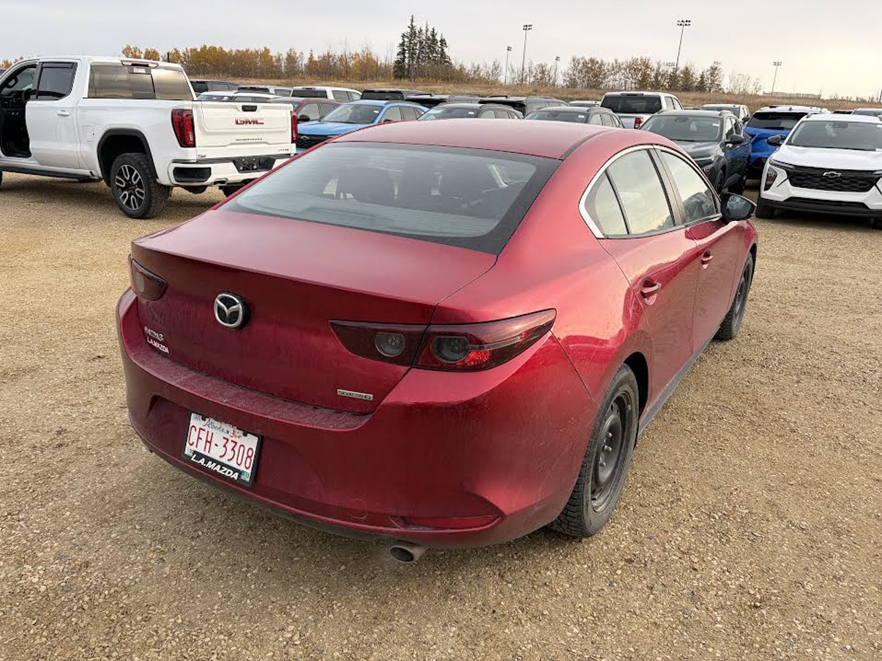 2019 Mazda Mazda3 GX Auto FWD Red Sherwood Park - photo #4