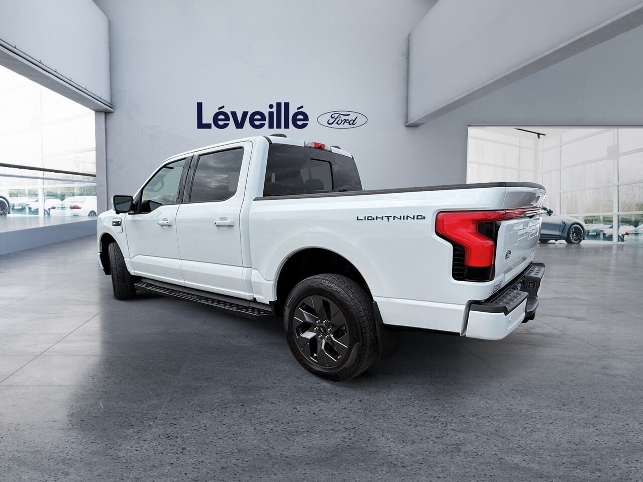 Ford F-150 Lightning 2024 Blanc Saint-Jérôme - photo #3