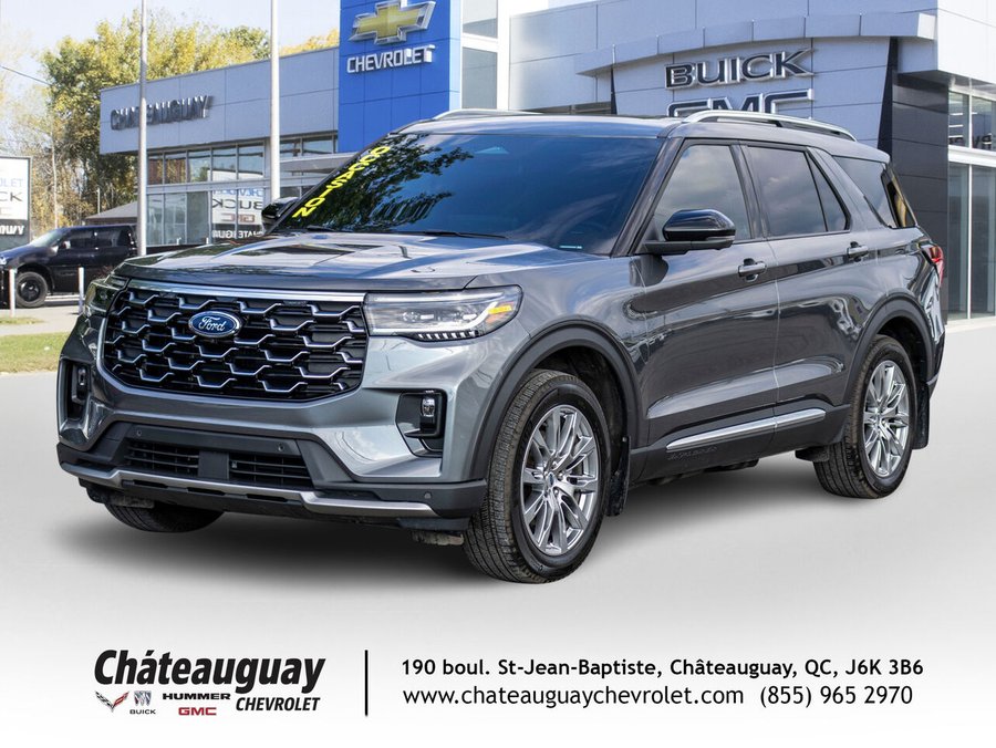 Ford Explorer Platinum 4 RM 2025 Gris