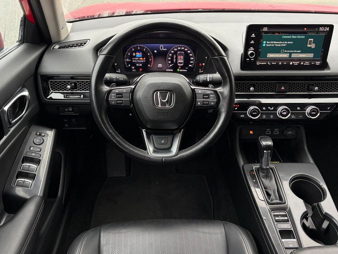 Honda Civic Touring 2022 Rouge Gatineau - photo #12