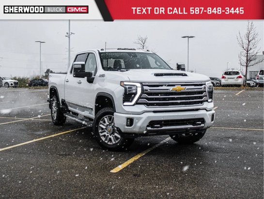 2025 Chevrolet Silverado 3500HD High Country Z71 | Heated And Cooled Leather Seats White