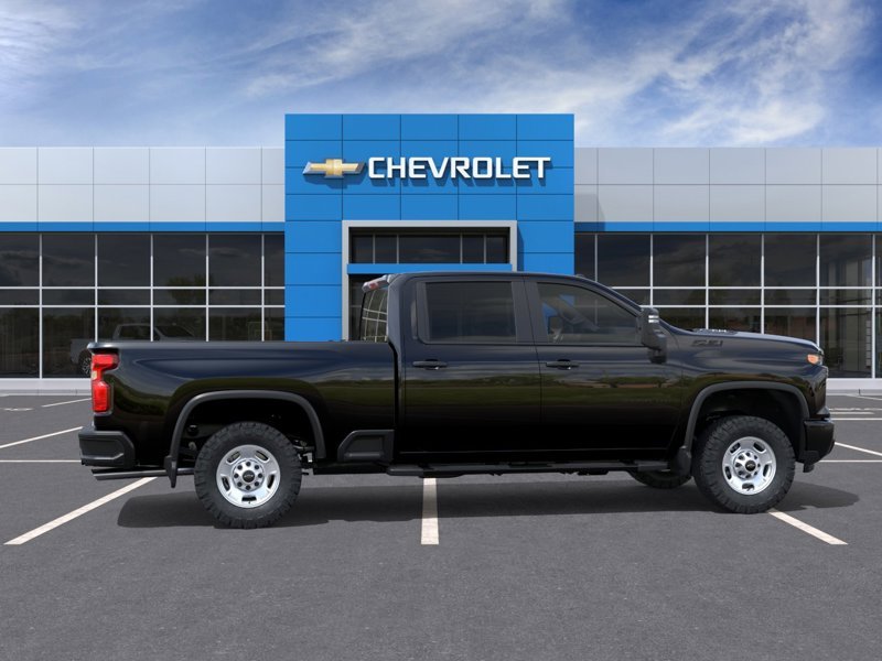 CHEVROLET Silverado 2500HD WT cabine multiplace 4RM 159 po 2026 Noir Ottawa & Gatineau - photo #4
