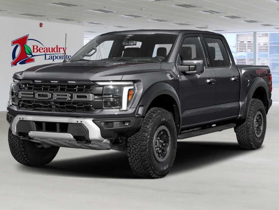 2026 Ford F-150 Raptor SuperCrew 4RM caisse de 5,5 pi Agate Black Metallic