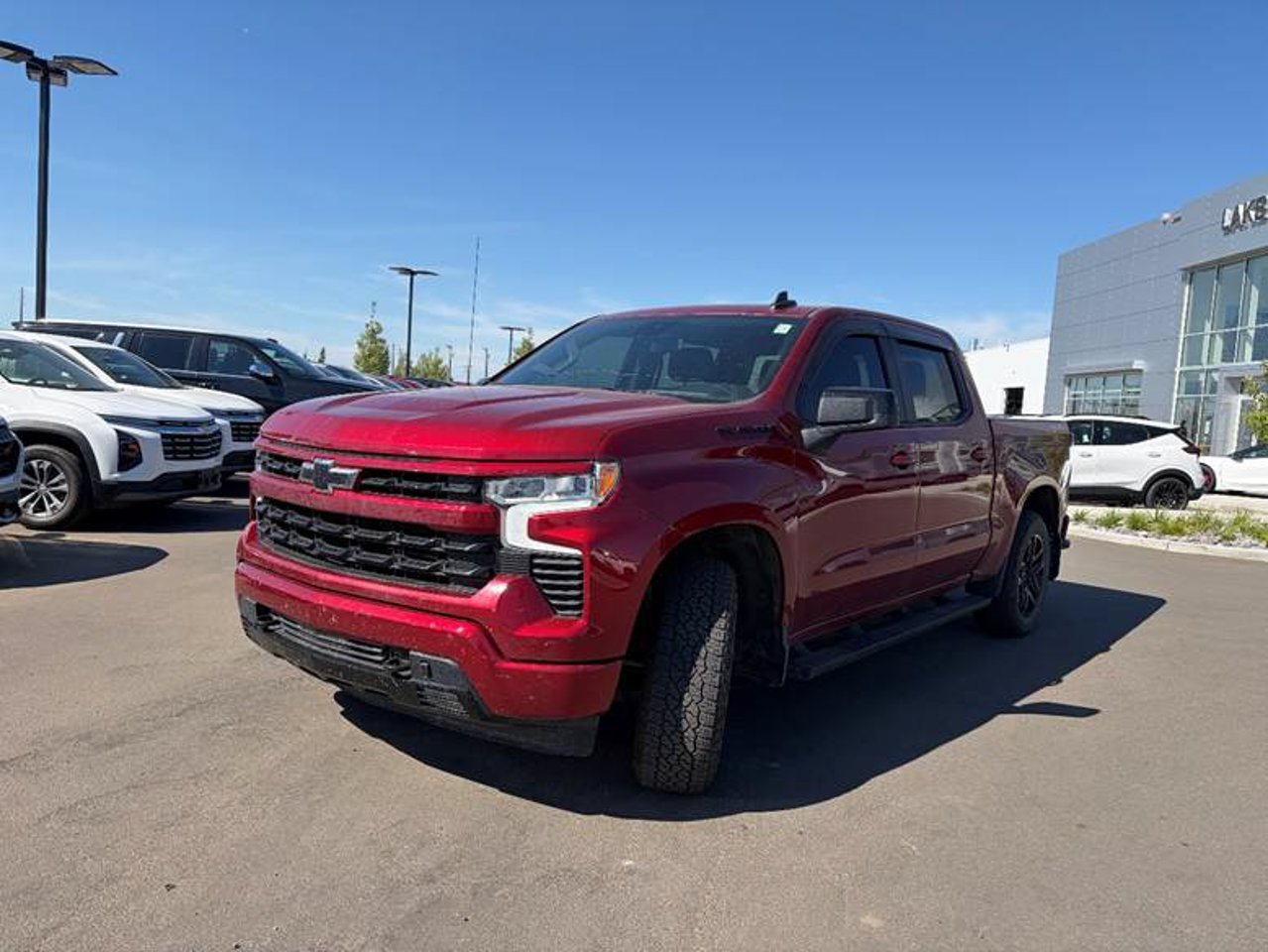 2024 Chevrolet Silverado 1500 4WD Crew Cab 147 RST Red Sherwood Park - photo #2