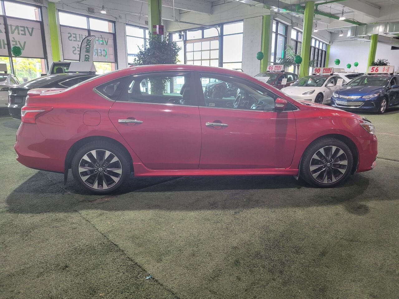 2017 Nissan Sentra Red  - photo #6