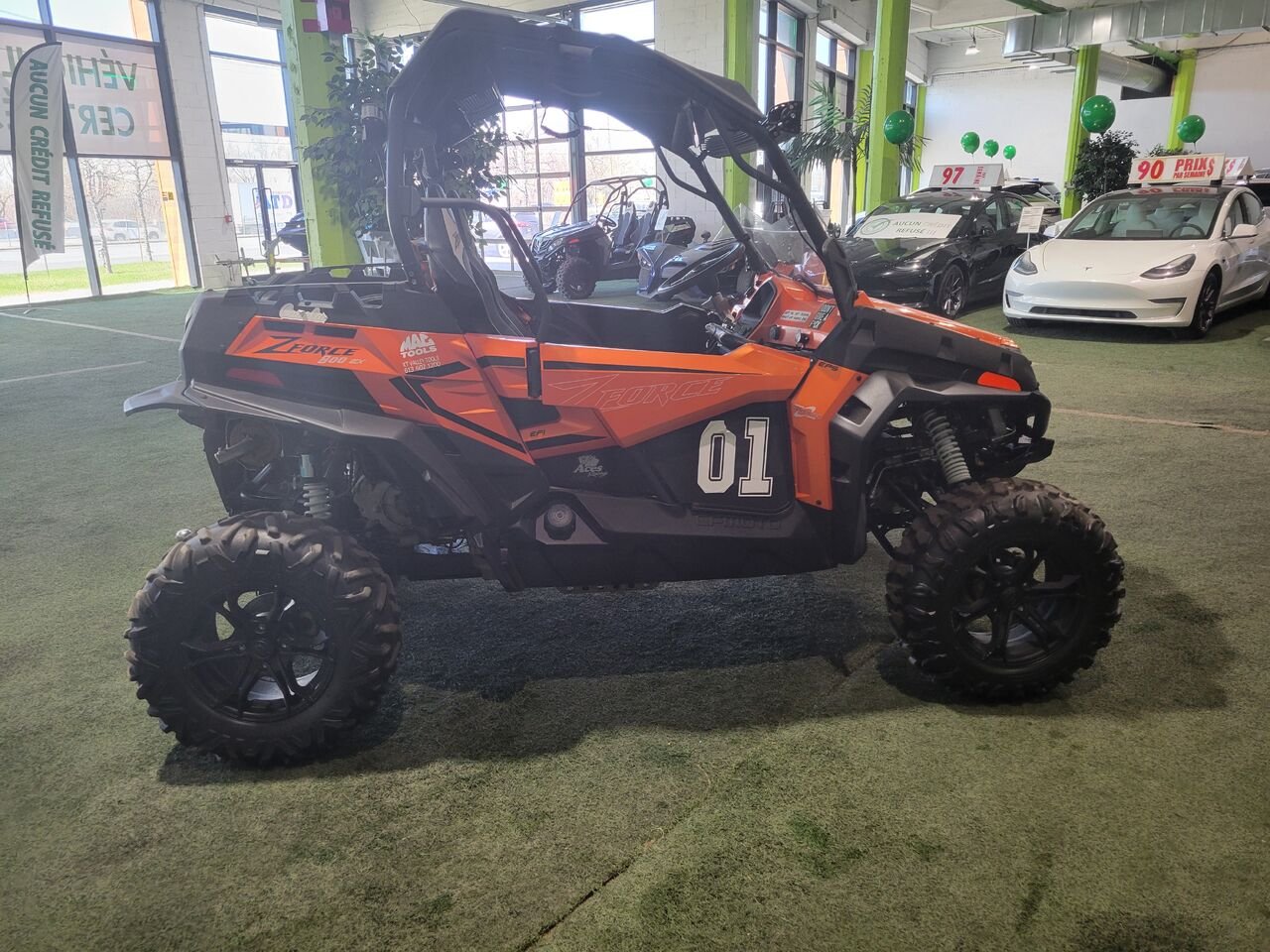CFMOTO ZFORCE 2021 Orange Longueuil, - photo #7