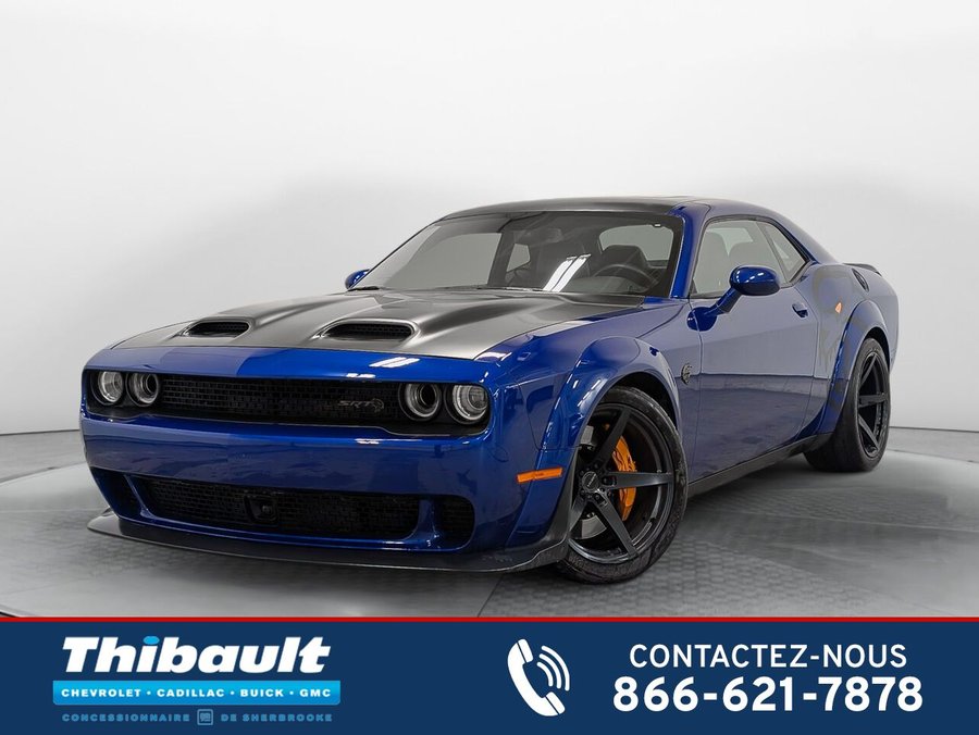 2022 DODGE SRT Hellcat Widebody Modifié Éthanol et Supercharged Grossit et plus Blue