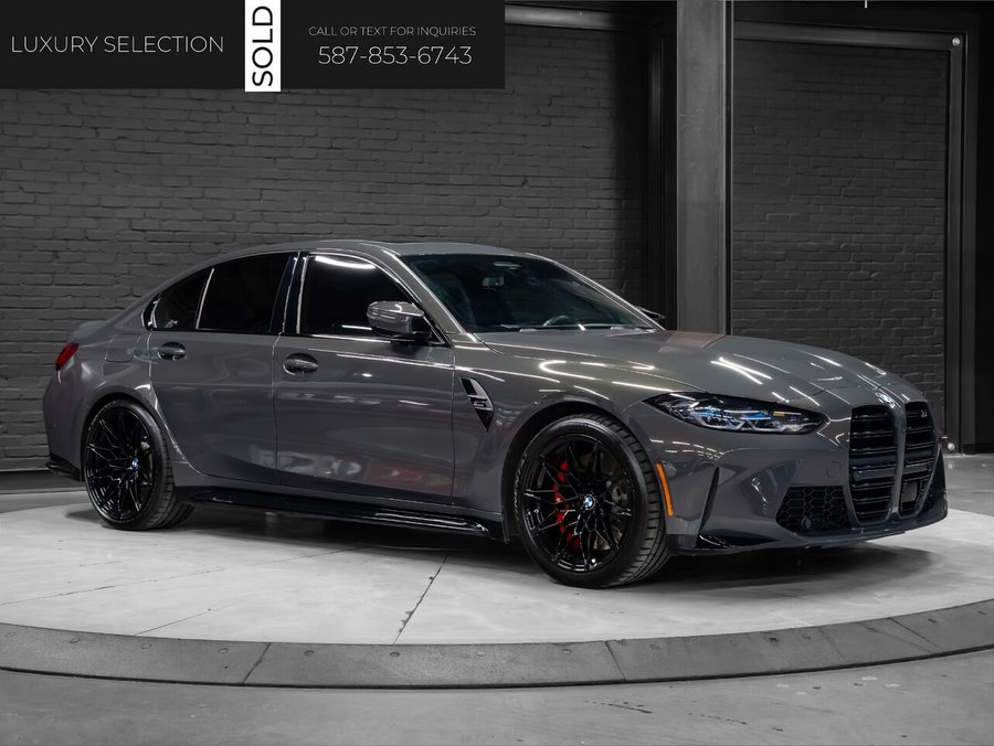 2024 BMW M3 Competition | IRL Valved Exhaust | Full Front End PPF | Premium Package Grey