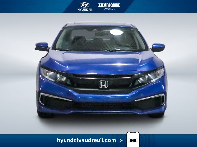 Honda Civic YA887 | EX TOIT OUVRANT 2019 Bleu Laval - photo #2