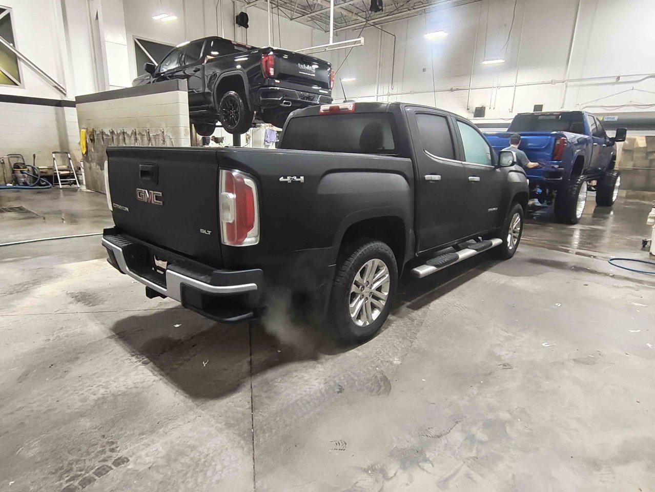 2015 GMC Canyon 4WD Crew Cab 128.3 SLT Black Sherwood Park - photo #5