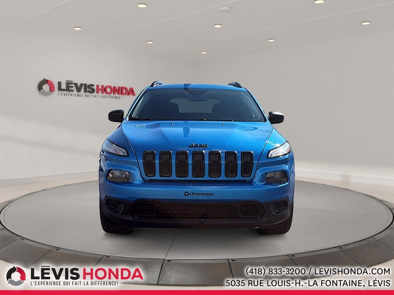 Jeep Cherokee Altitude 4WD Altitude 4x4 2018 Bleu Lévis - photo #2