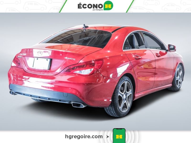 2016 Mercedes Benz CLA Red Laval - photo #7