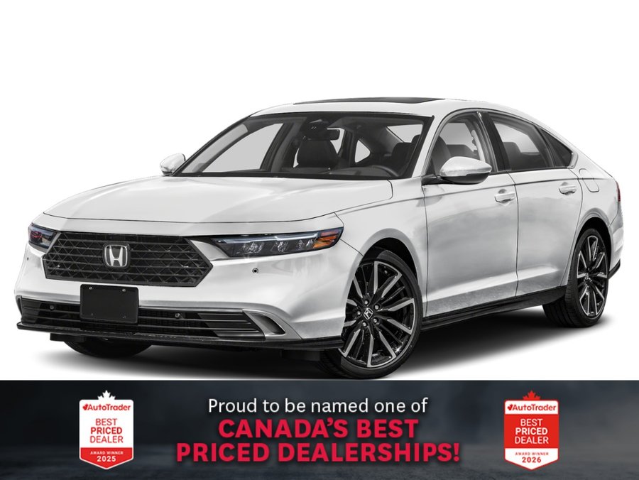 Honda Accord Hybride Touring eCVT Hybrid Sedan 2025 White