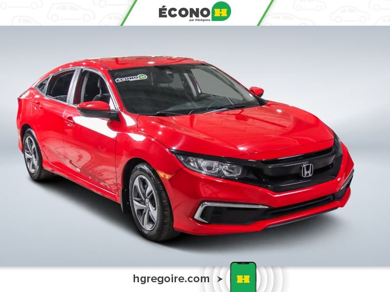2019 Honda Civic LX AUTO A/C GR ELECT Red