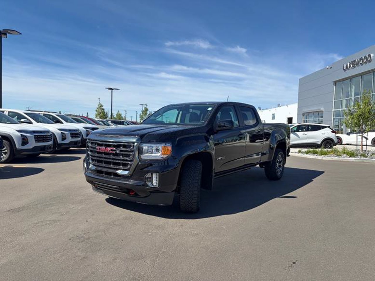 2021 GMC Canyon 4WD Crew Cab 128 AT4 w/Leather Black Sherwood Park - photo #2