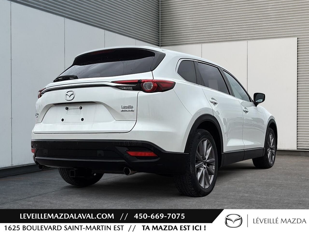 2022 Mazda CX-9 GS LUXE TI White Laval - photo #4