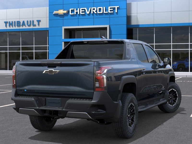CHEVROLET Silverado EV Trail Boss cabine multiplace 4RMe à autonomie prolongée 2026 BLEU FUMEE METALLISE