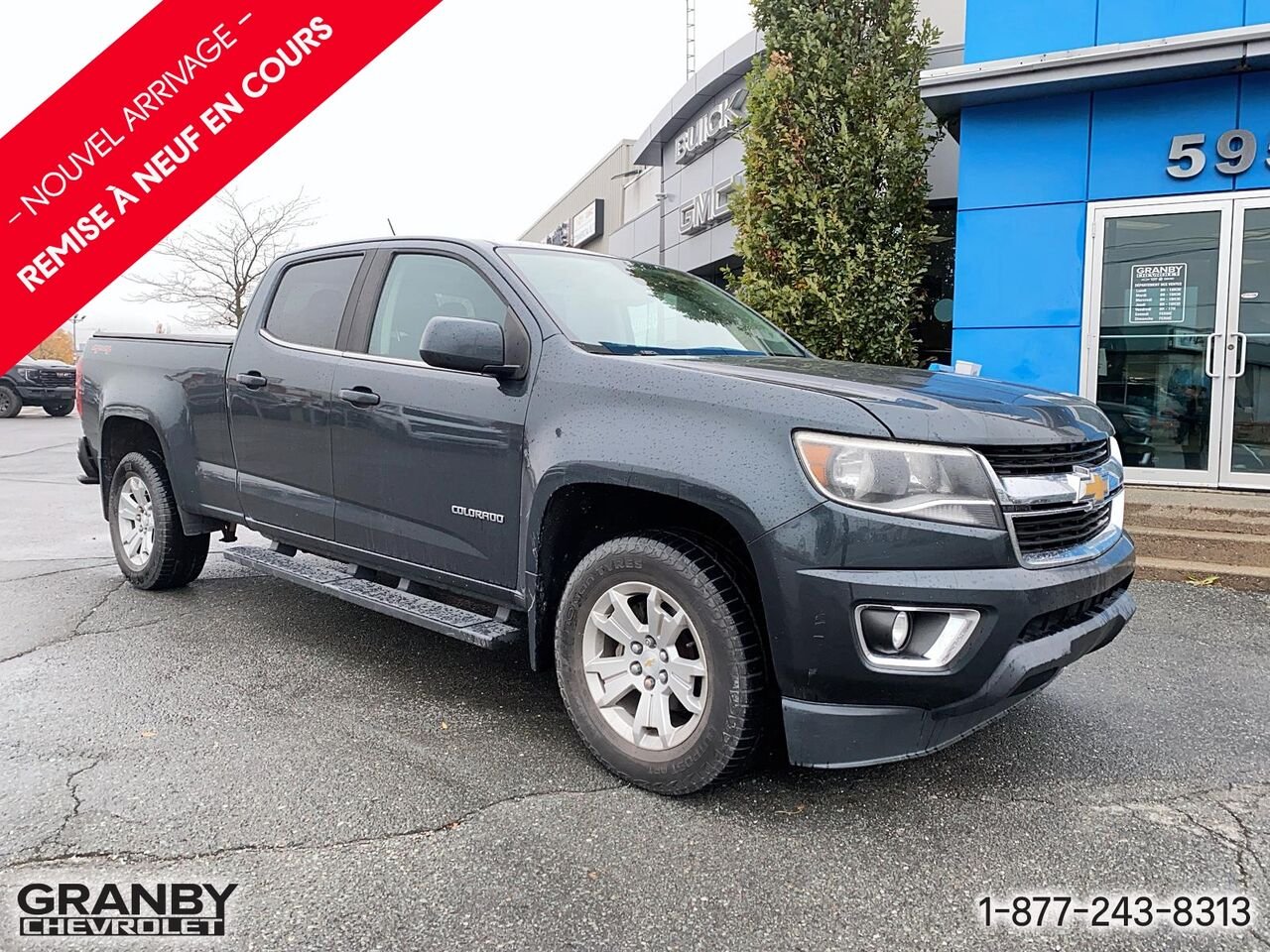 Chevrolet Colorado LT cabine multiplace 140,5 po 4RM | 26-0815B 2018 Gris Granby - photo #2