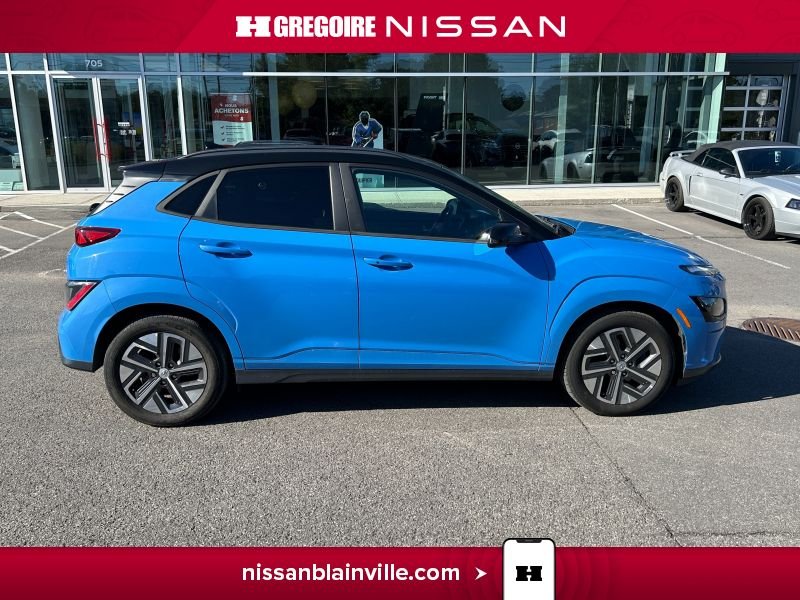 Hyundai Kona BA6389 | Preferred 100% électrique 415 km autonomie 2022 Bleu Laval - photo #15