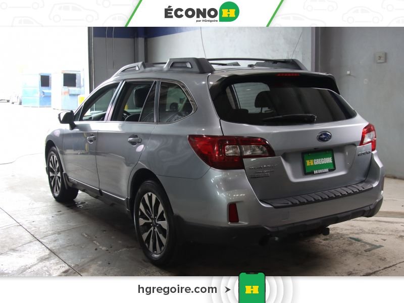 Subaru Outback 822754 | 2.5i w/Limited Pkg AWD CUIR TOIT BLUETOOTH CAMÉRA 2015 Argent Laval - photo #4