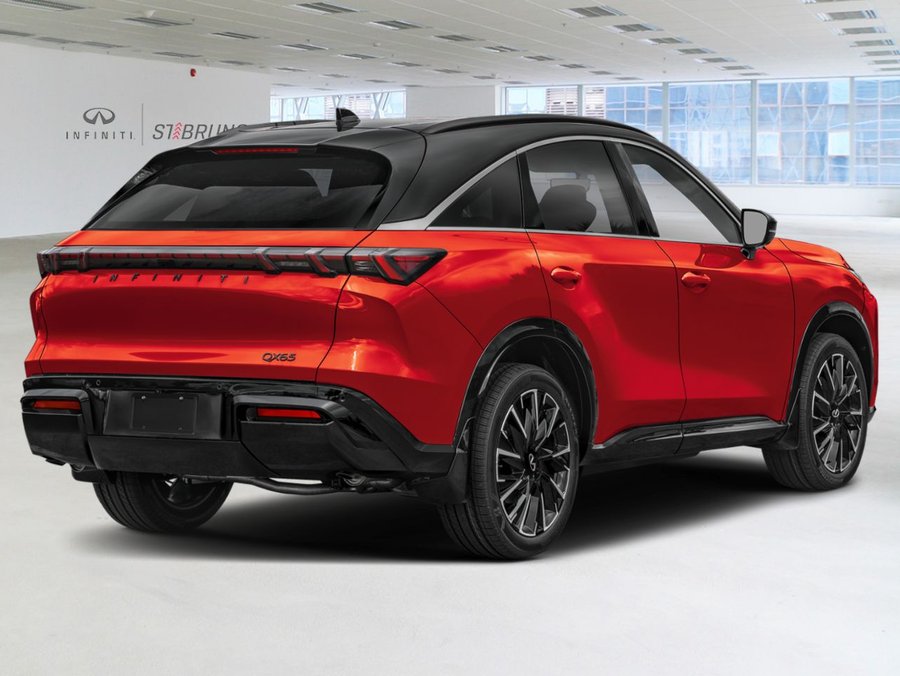 INFINITI QX65 AUTOGRAPH TI 2027 Rouge enflammé solaire/Noir obsidienne