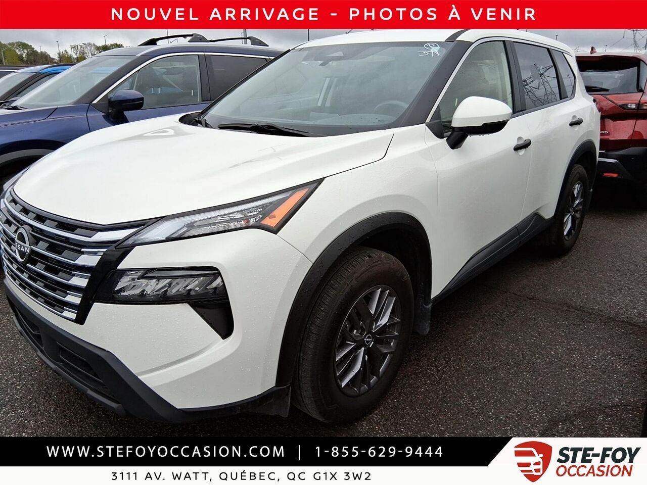 Nissan ROGUE S TRACTION INTEGRALE 2024 Blanc Québec - photo #4