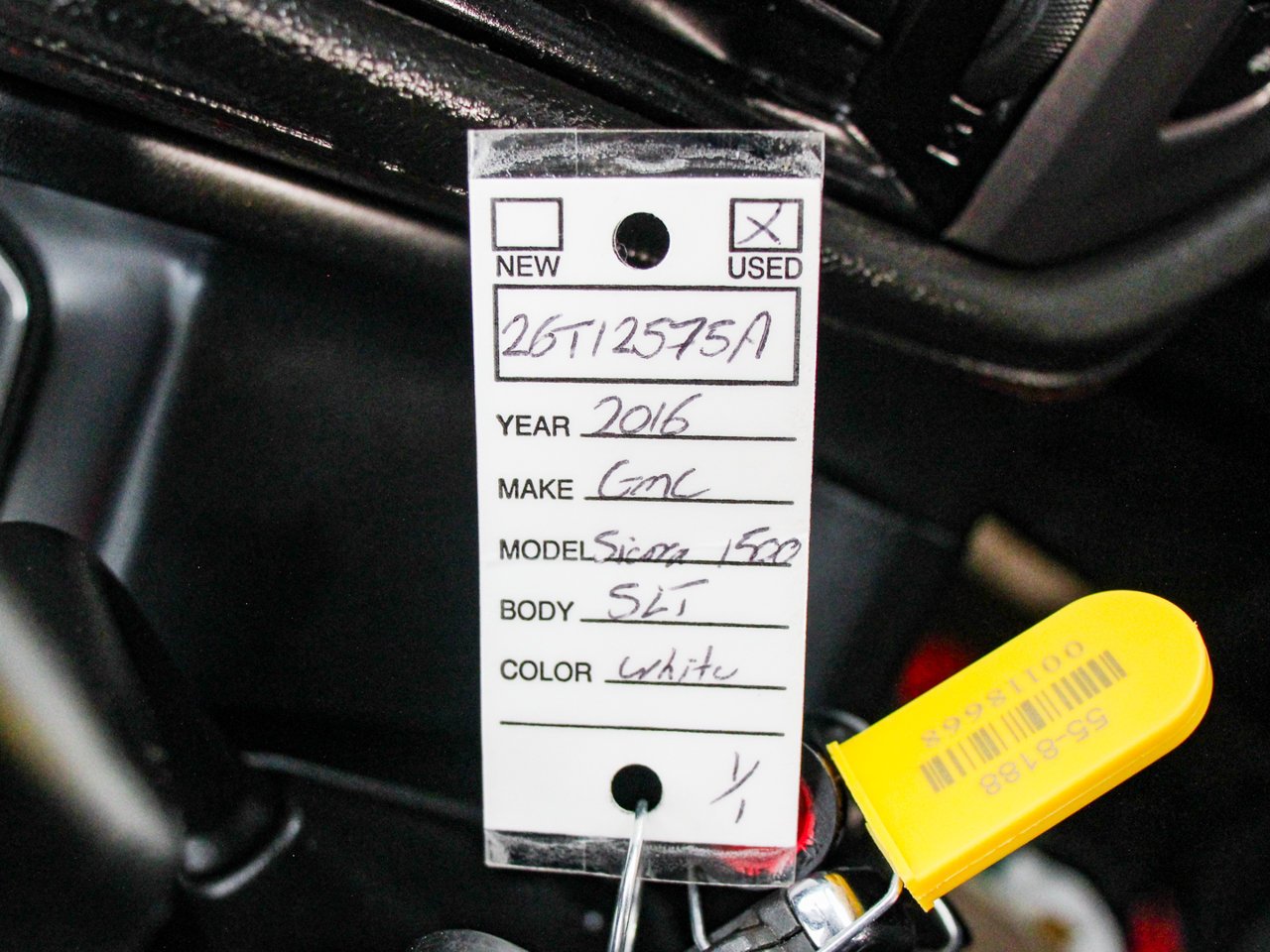 2016 GMC Sierra 1500 4WD Crew Cab 143.5 SLT White Sherwood Park - photo #33