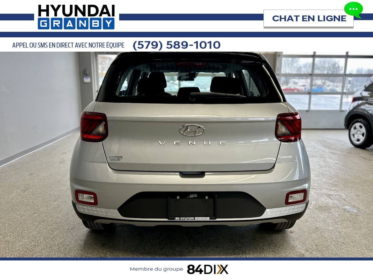 Hyundai Venue 2023 Gris Granby - photo #5