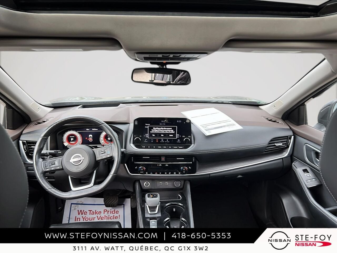 2023 Nissan Rogue PLATINE Black Ste-Foy - photo #9