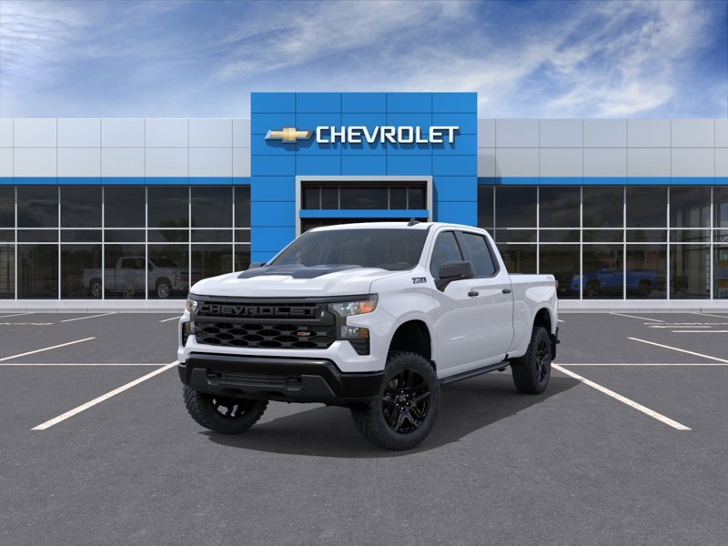 CHEVROLET Silverado 1500 Custom Trail Boss cabine multiplace 4RM 157 po 2026 Blanc sommet Gatineau - photo #7