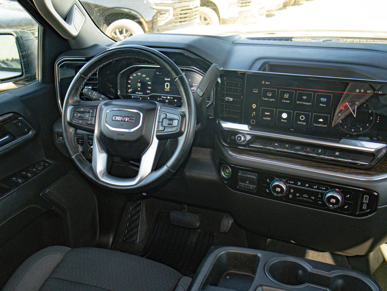 2024 GMC Sierra 1500 4WD Crew Cab 147 Elevation White Sherwood Park - photo #30