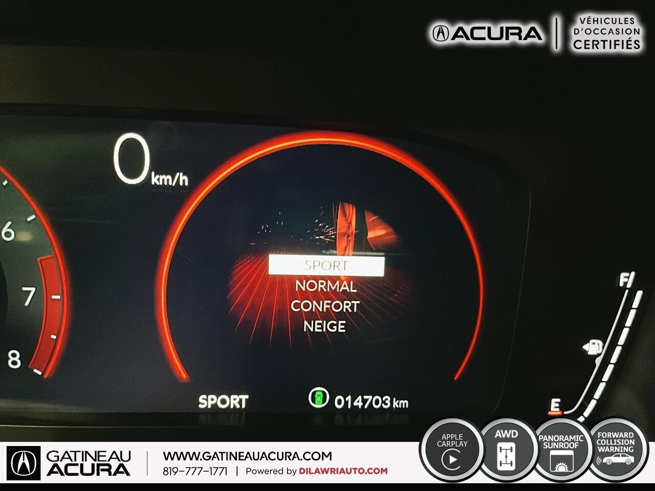 ACURA ADX A-Spec SH-AWD 2025 Gris Ottawa & Gatineau - photo #8