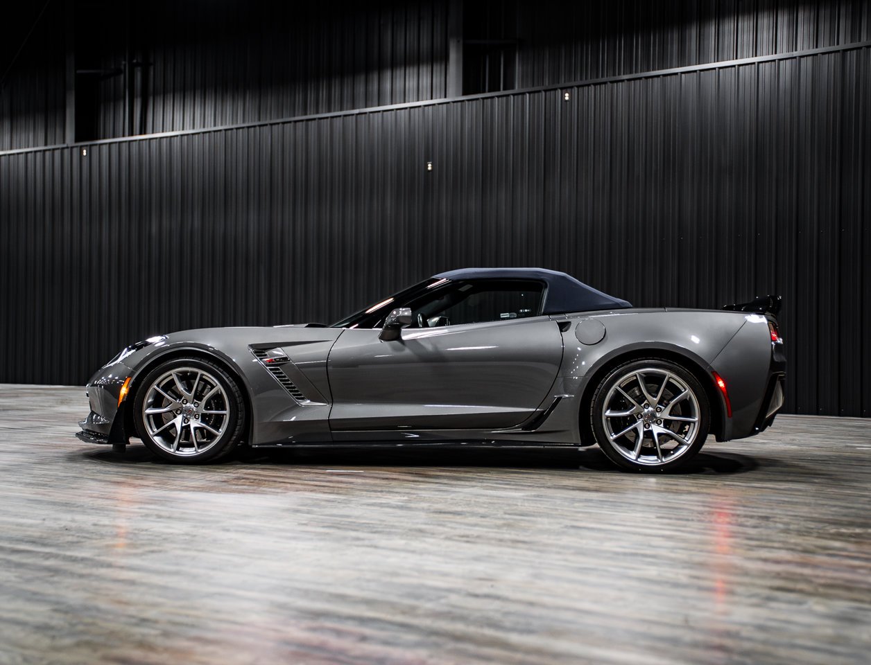 2016 Chevrolet Corvette 2dr Z06 Conv w/3LZ Shark Gray Metallic Sherwood Park - photo #4
