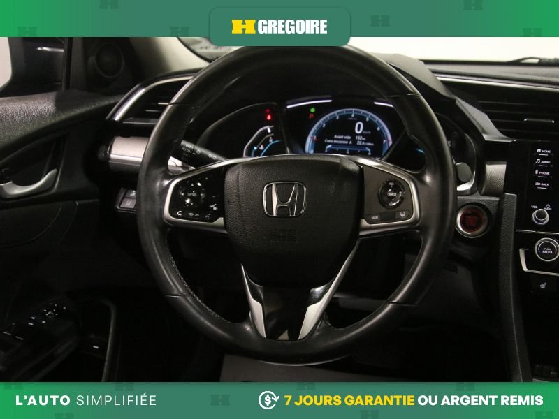 Honda Civic 822089 | EX AUTO AC TOIT MAGS GR ELECT CAM RECUL BLEUTOOTH 2021 Noir Laval - photo #15