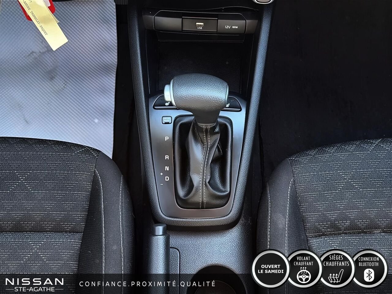 2023 Kia Rio 5 portes LX+ IVT | UN SEUL PROPRIÉTAIRE | APPLE CARPLAY | CAMÉRA DE RECUL Black Saint-Jérôme - photo #12