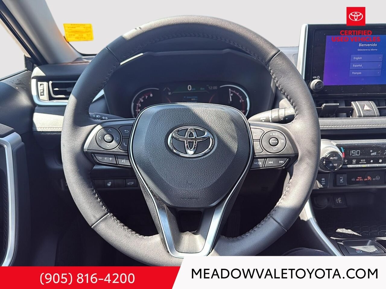 2025 Toyota RAV4 Bluetooth Black Mississauga - photo #12