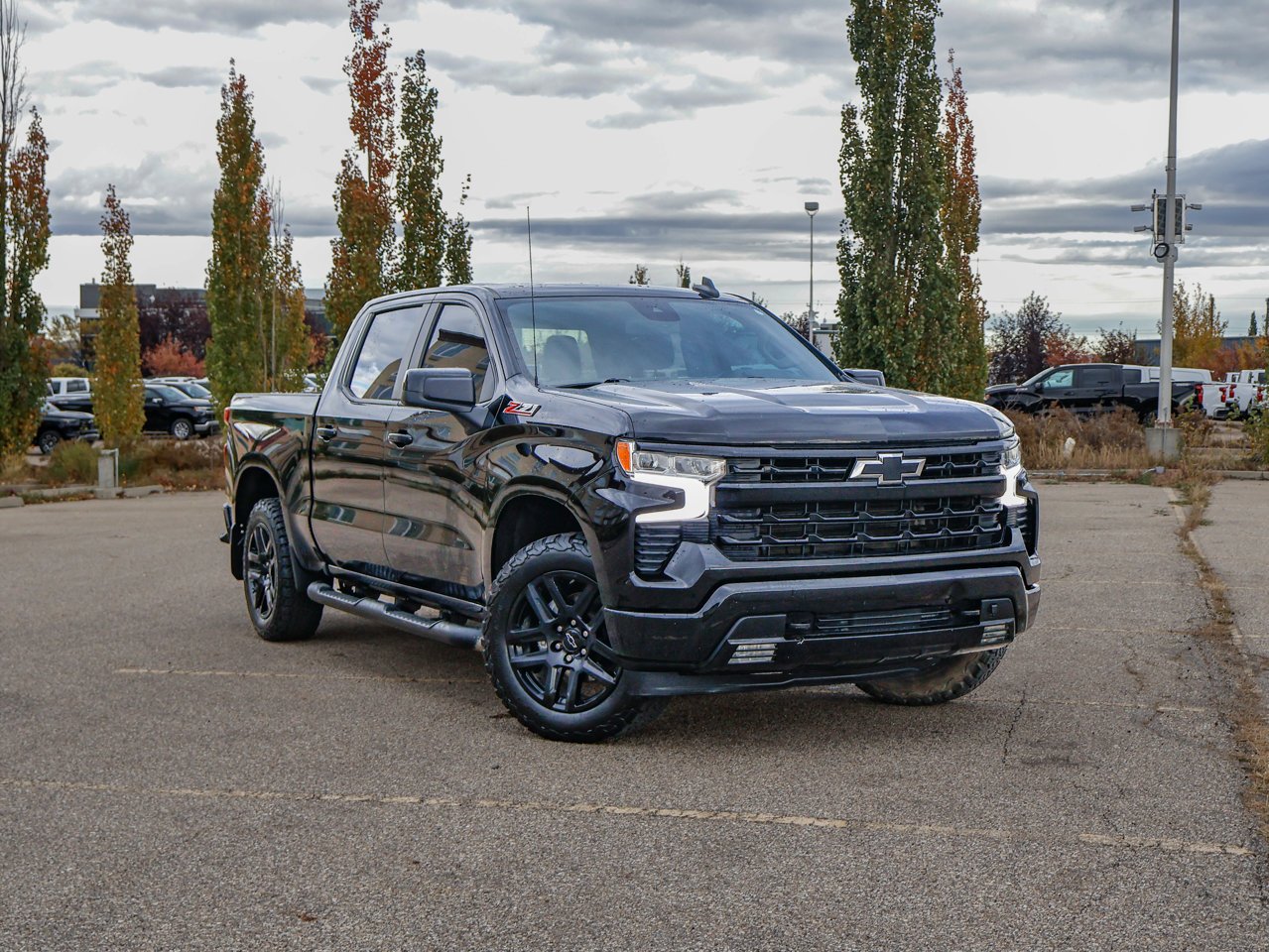 2022 Chevrolet Silverado 1500 4WD Crew Cab 147 RST Black Sherwood Park - photo #1