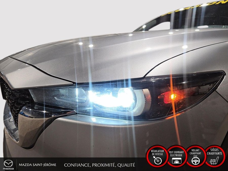 Mazda CX-5 GS LUXURY | TOIT OUVRANT | CUIR | AWD | 2023 Argent