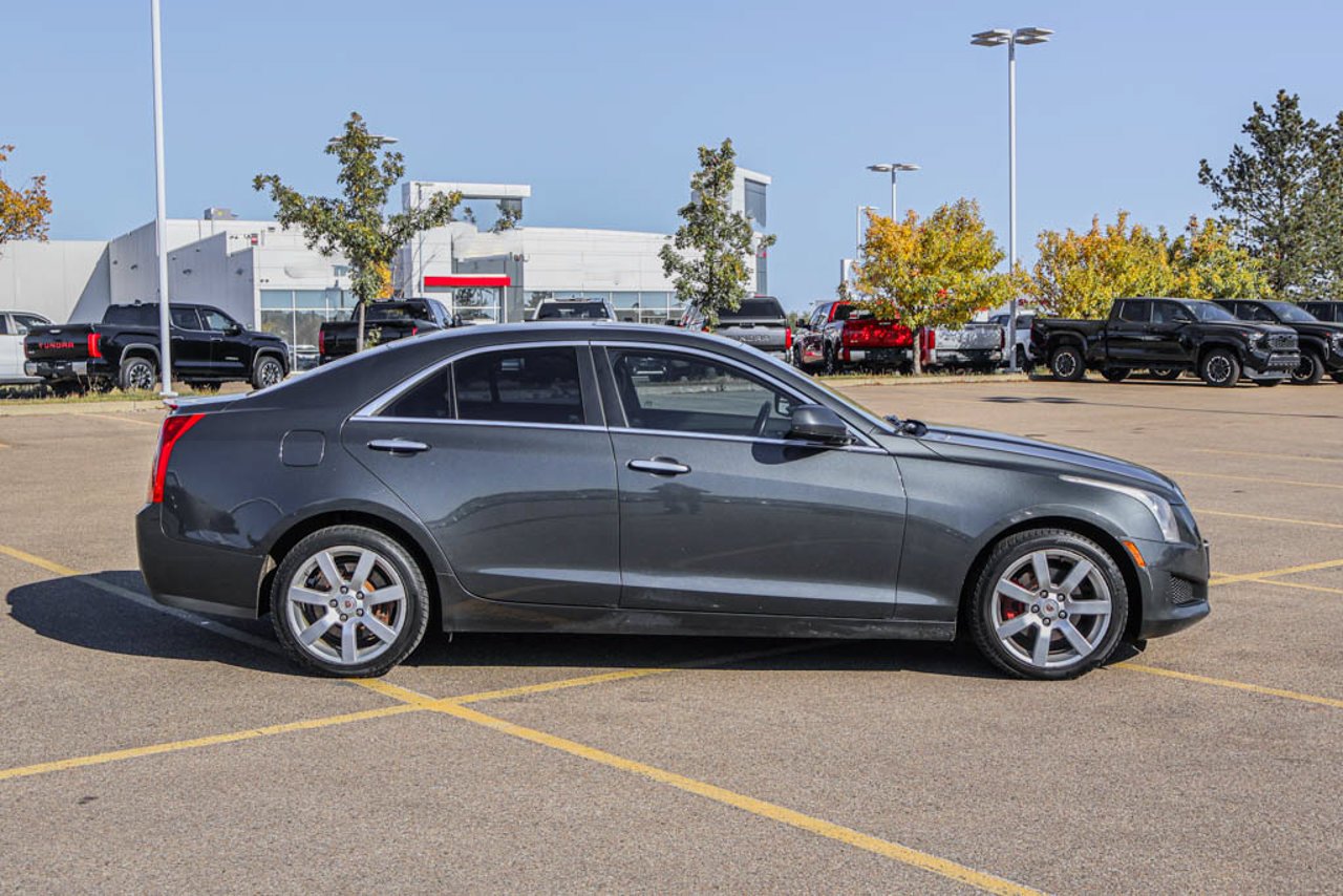 2014 Cadillac ATS 4dr Sdn 2.5L RWD Phantom Gray Metallic Sherwood Park - photo #9