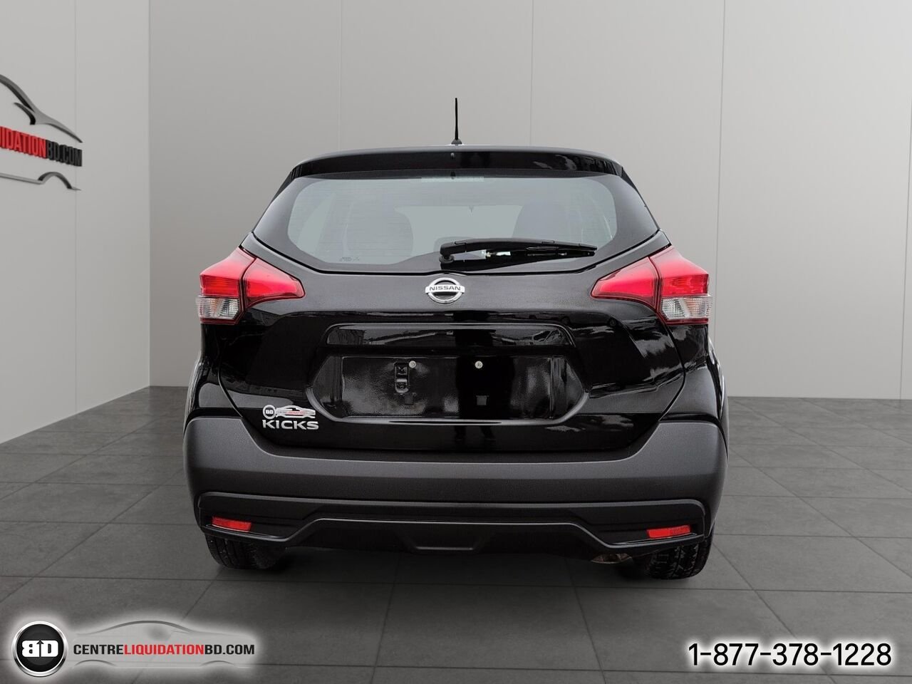 2019 Nissan Kicks S | A8830 Black Granby - photo #6