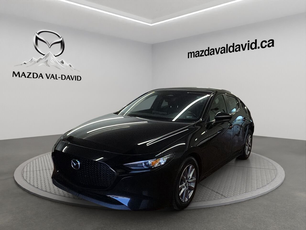 Mazda Mazda3 Sport GS TA BA, VOLANT CHAUFFANT, TOIT OUVRANT, SIÈGES ÉLECTRIQUES 2024 Noir Val-David - photo #0