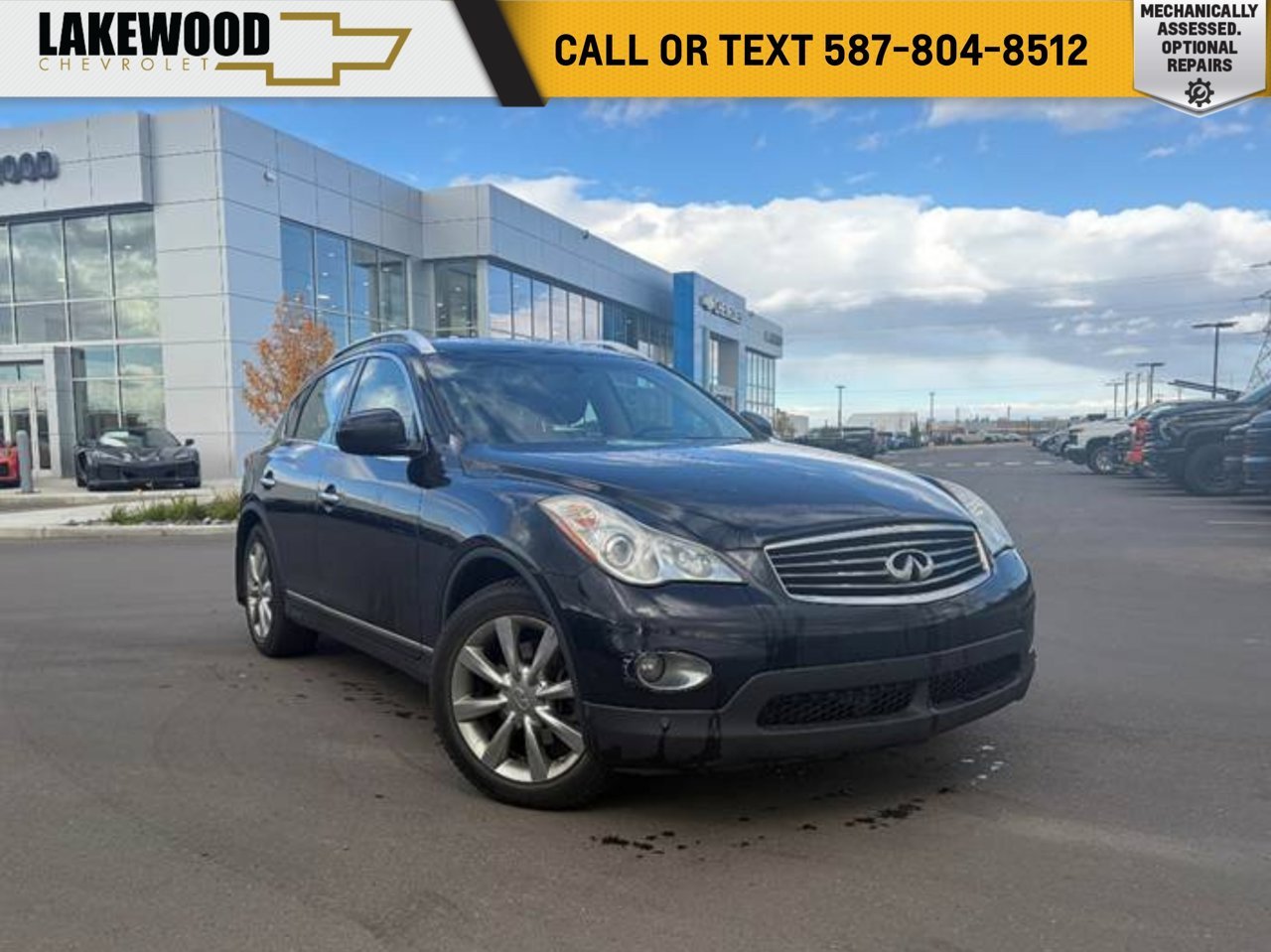 2008 INFINITI EX35 AWD 4dr Black Sherwood Park - photo #0