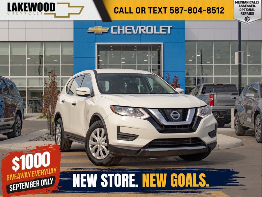 2017 Nissan Rogue 2017 White