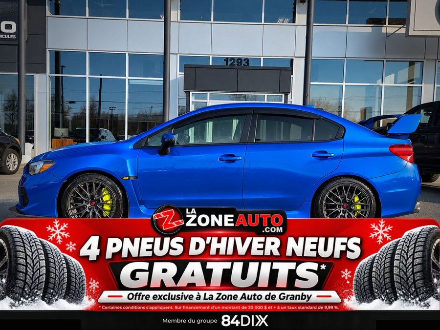 Subaru WRX STI Sport Tech Freins Brembo + Sièges sport Recaro 2021 Bleu