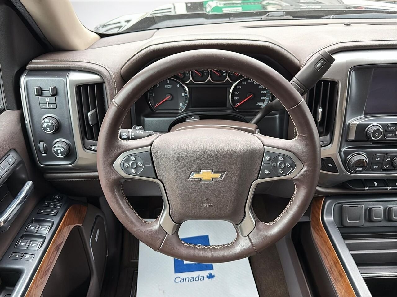 CHEVROLET SILVERADO 1500 4WD DOUBLE CAB UNKNOWN 2017 Noir Saint-Hyacinthe - photo #10