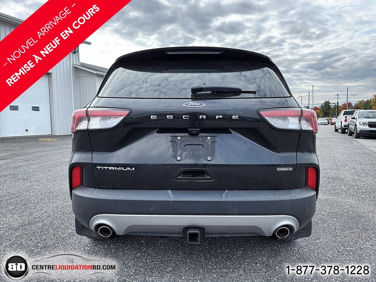 Ford Escape Titanium hybride TI | BD0435 2022 Noir Granby - photo #8