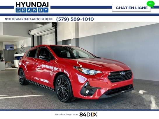 Subaru Impreza RS AWD 2024 Rouge